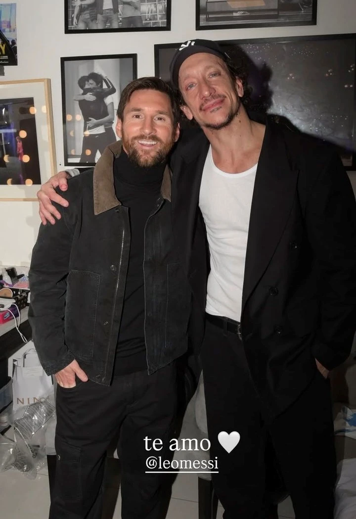 La amistad del actor y el jugador. 