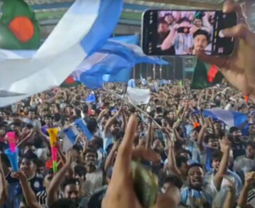 Locura mundialista en Bangladesh: así festejaron a más de 17 mil kilómetros la clasificación de Argentina a cuartos de final