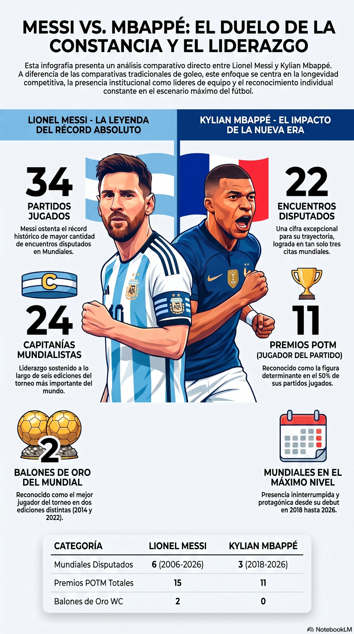 Messi vs Mbappé