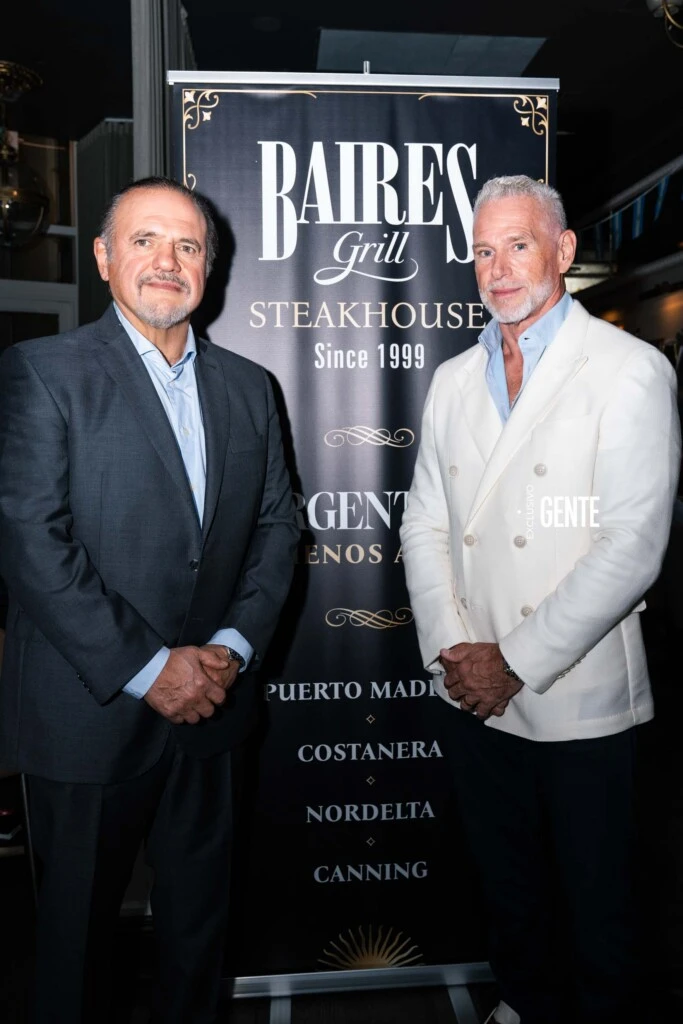 Gustavo Abudiab y Martín Koenig, fundadores de Baires Grill.