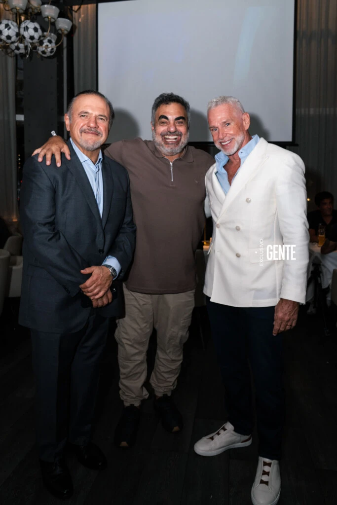 Gustavo Abudiab, Roberto Moldavsky y Martín Koenig.