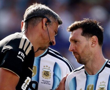 Rompió el silencio el árbitro de la final del Mundial 2026: qué dijo sobre Lionel Messi y su cruce en la cancha