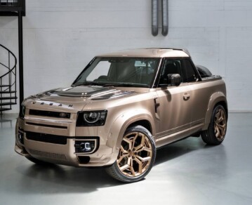 La pick-up de lujo creada con piezas de fibra de carbono
