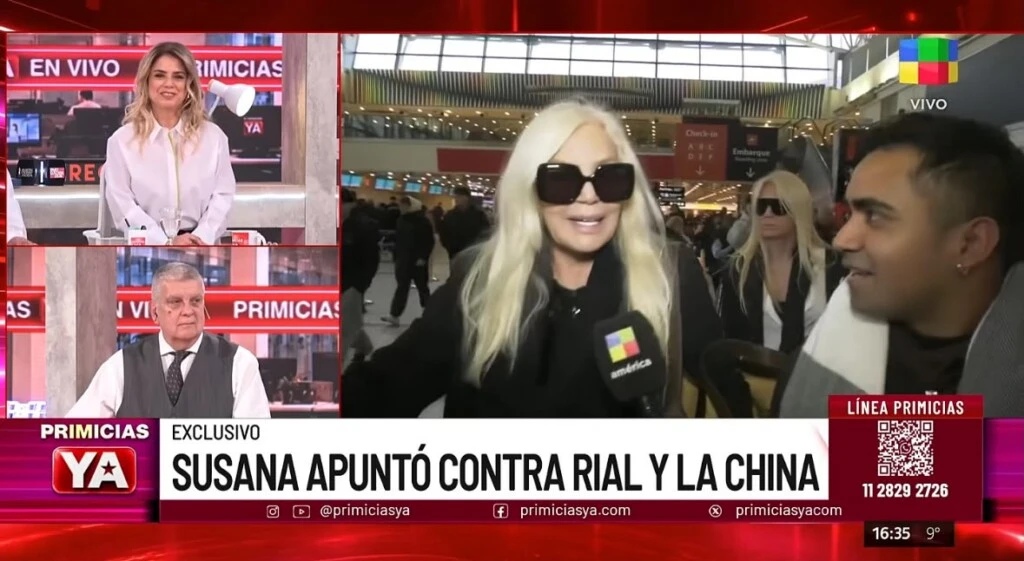 El lapidario comentario de Susana Giménez cuando la compararon con la China Suárez