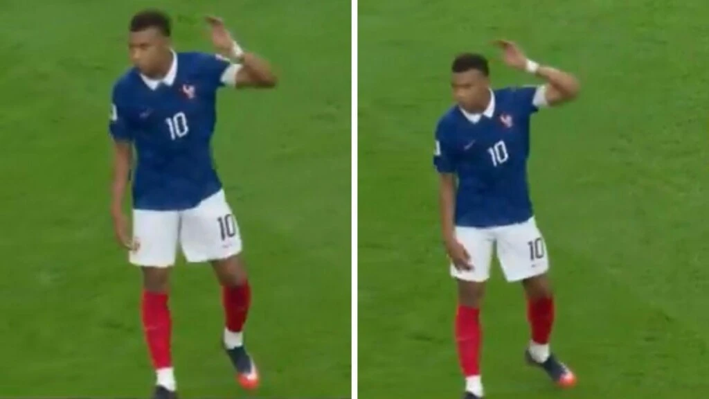 El viral gesto de Mbappé al ver el segundo gol de España que dejó a Francia fuera del Mundial