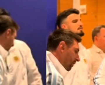 Se filtró otro video de la llamativa arenga de Messi antes de la final con España: "Olvidémonos de todo"