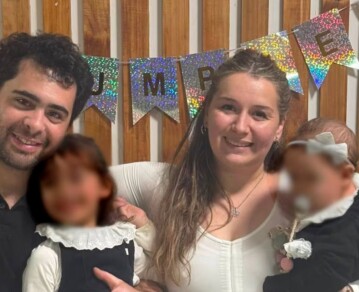 El desgarrador adiós de la esposa del hombre que murió tras volcar con su jeep en Necochea