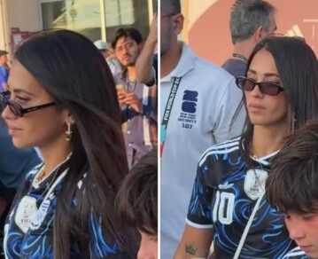 Lo que nadie vio: así se retiró Antonela Roccuzzo junto a sus hijos tras la final del Mundial 2026
