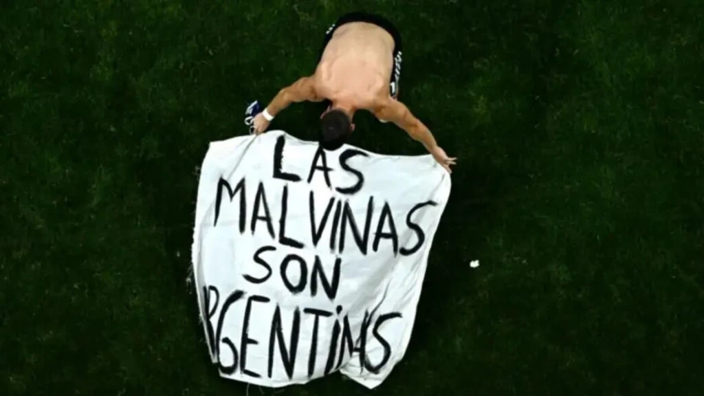 El comunicado de los kelpers tras el partido entre Argentina e Inglaterra por la bandera de Malvinas