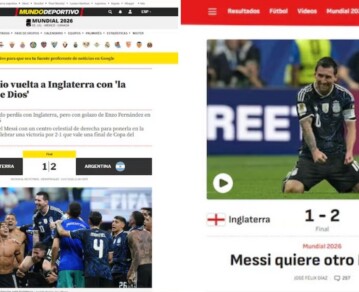 "Cara a cara": la reacción de los medios españoles tras confirmarse la final entre Argentina y España