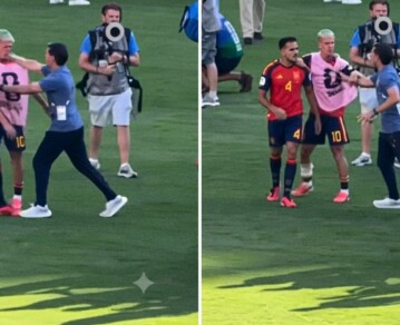 Un integrante del cuerpo técnico de la Selección golpeó a un jugador español tras la final del Mundial 2026