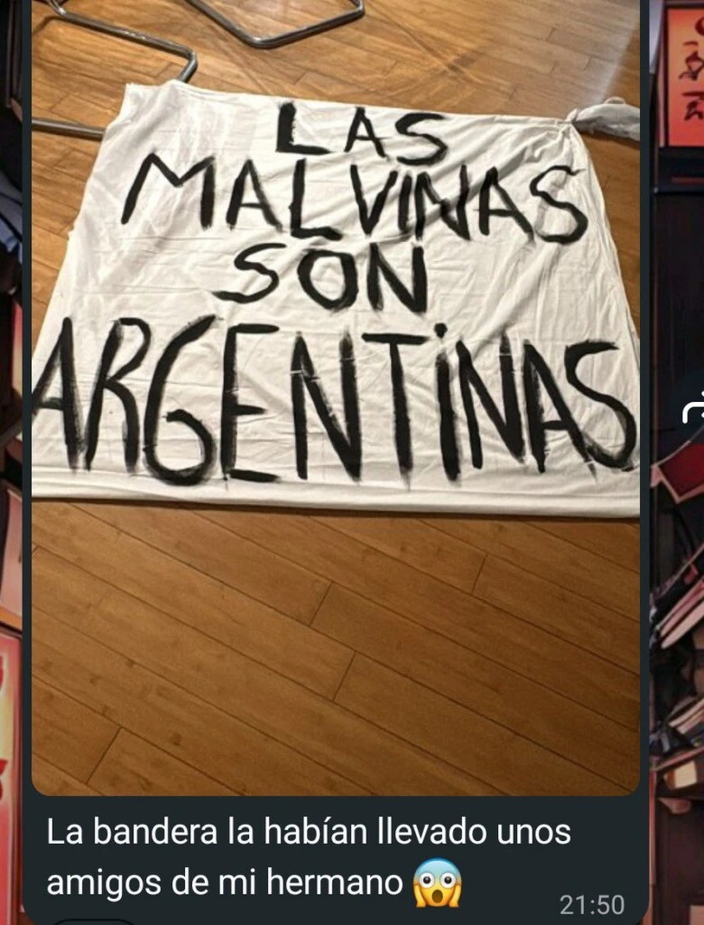 La historia detrás de la bandera de Malvinas que mostró la Selección argentina tras eliminar a Inglaterra