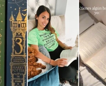biblioteca Antonela Roccuzzo-libros favoritos-debut en TikTok