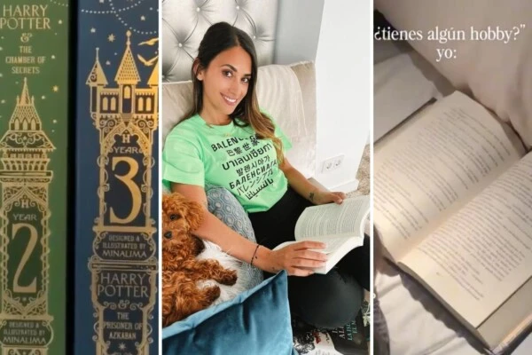 biblioteca Antonela Roccuzzo-libros favoritos-debut en TikTok