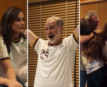 ¿Tercero Francia?: el video de la eufórica reacción de los reyes de España y sus hijas ante el pase a la final del Mundial 2026
