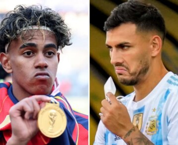 La polémica burla de Lamine Yamal a Leandro Paredes