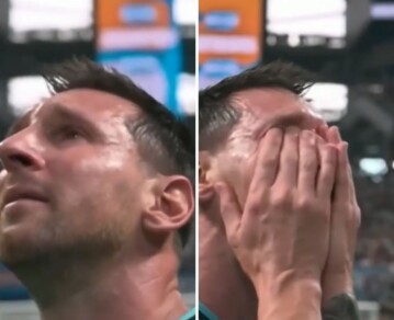 El video del desconsolado llanto de Lionel Messi que conmovió a todos