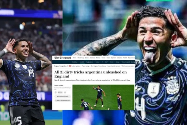 medio ingles contra argentina