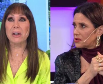 Se hartó Moria Casán y cruzó en vivo a María Fernanda Callejón: "Sos una negadora serial, nena"