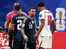 El cruce de Messi y Bellingham.