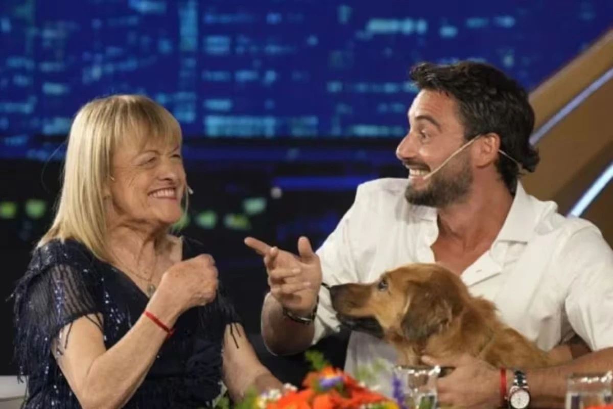 El día que Conce fue al living de Susana Giménez.