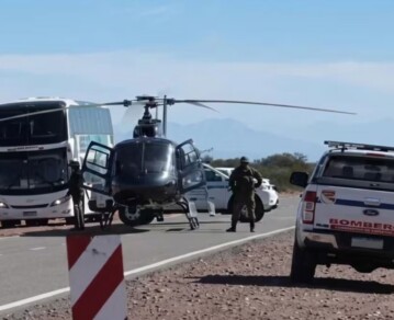 Tragedia en San Juan: el último e impactante video desde el interior del helicóptero que se estrelló en Valle Fértil