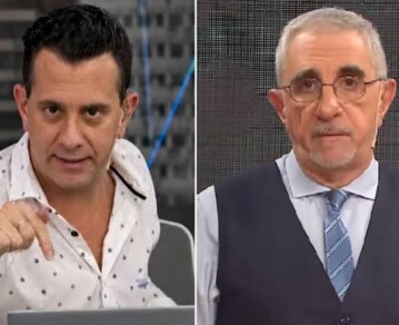 Matías Bertolotti apuntó contra Ricardo Canaletti al aire y cortaron la transmisión: así fue el tenso momento