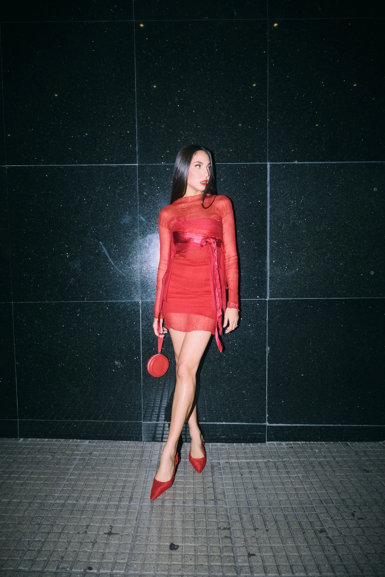 El look elegido por Alexia para la gran celebración.