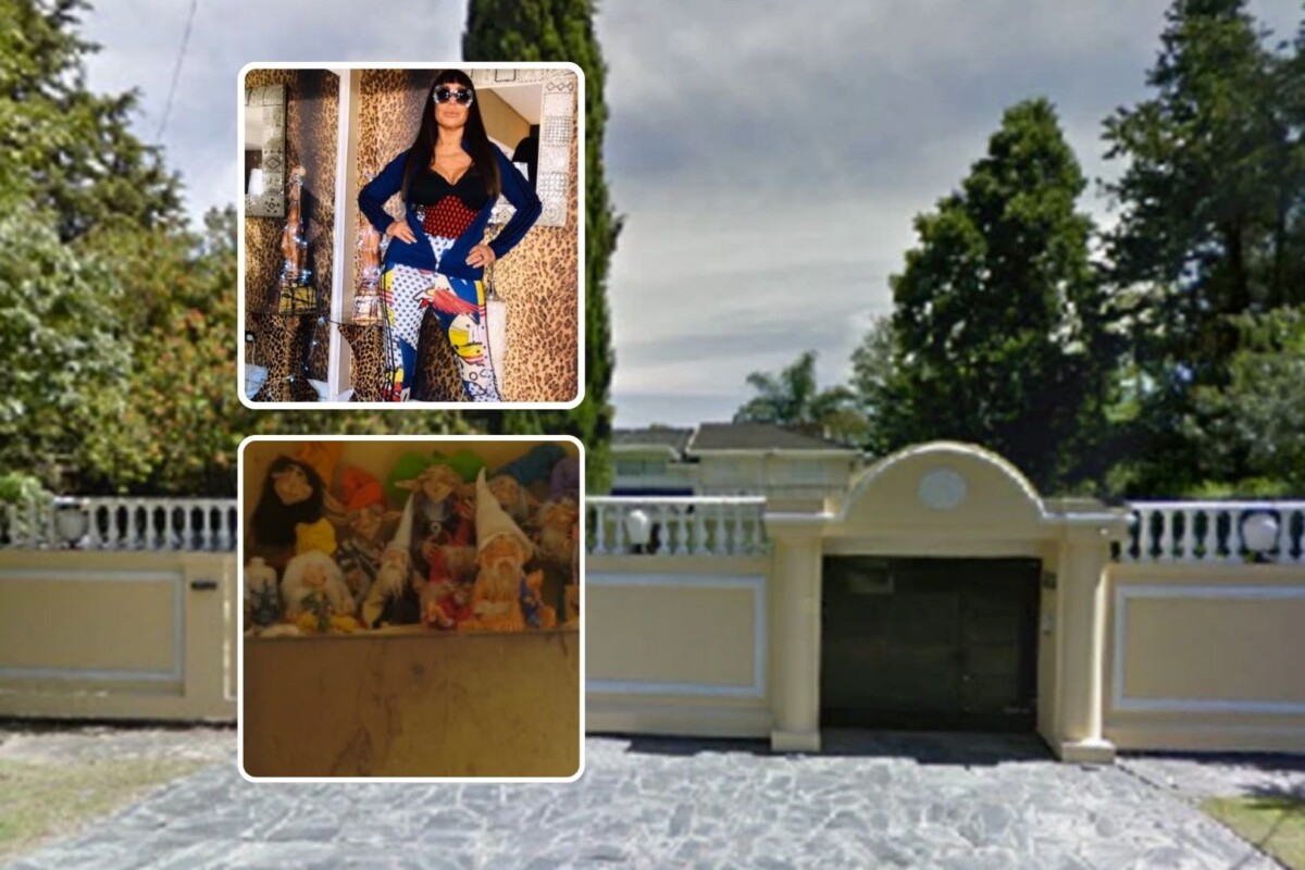 Así es la monumental casa de Moria Casán en Parque Leloir
