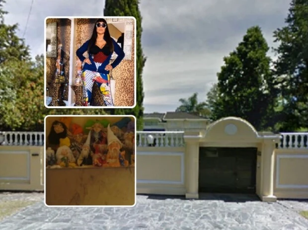 Así es la monumental casa de Moria Casán en Parque Leloir