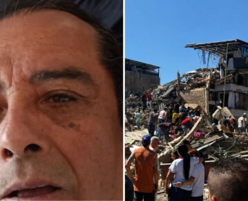 Desesperada búsqueda de un argentino en Colombia tras el terremoto: el mayor temor de su hija