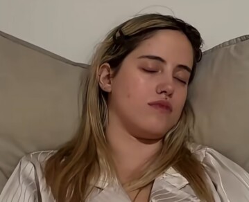 Volvieron a internar a Denisse González: las impactantes imágenes que compartió desde el hospital