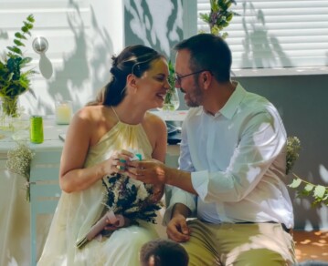 "Y un día me casé": la mágica e íntima celebración de Luz Cipriota que enamoró a todos con su sencillez