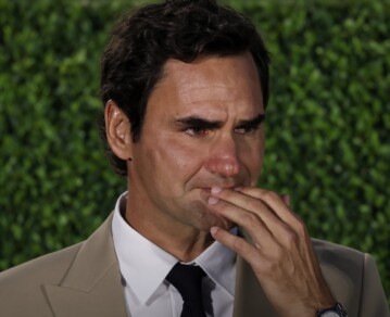 El discurso que provocó el llanto incontrolable de Roger Federer