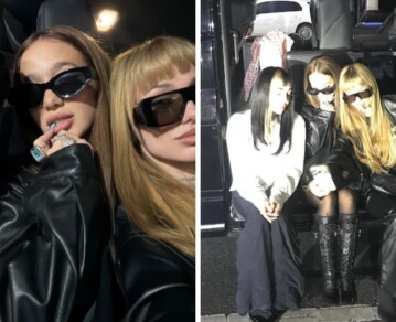 Cita de chicas: en fotos, los cancherísimos looks de Nicole, Ángela Torres y La Joaqui para el show de Rosalía