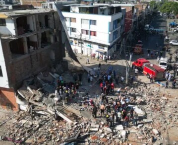 Los impactantes videos del terremoto que sacudió Colombia