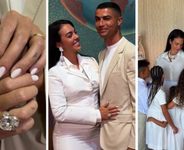 El video que muestra toda la intimidad de la boda de Cristiano Ronaldo y Georgina Rodríguez