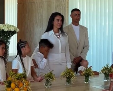El verdadero motivo por el que Cristiano Ronaldo y Georgina Rodríguez se casaron con sus hijos como únicos invitados