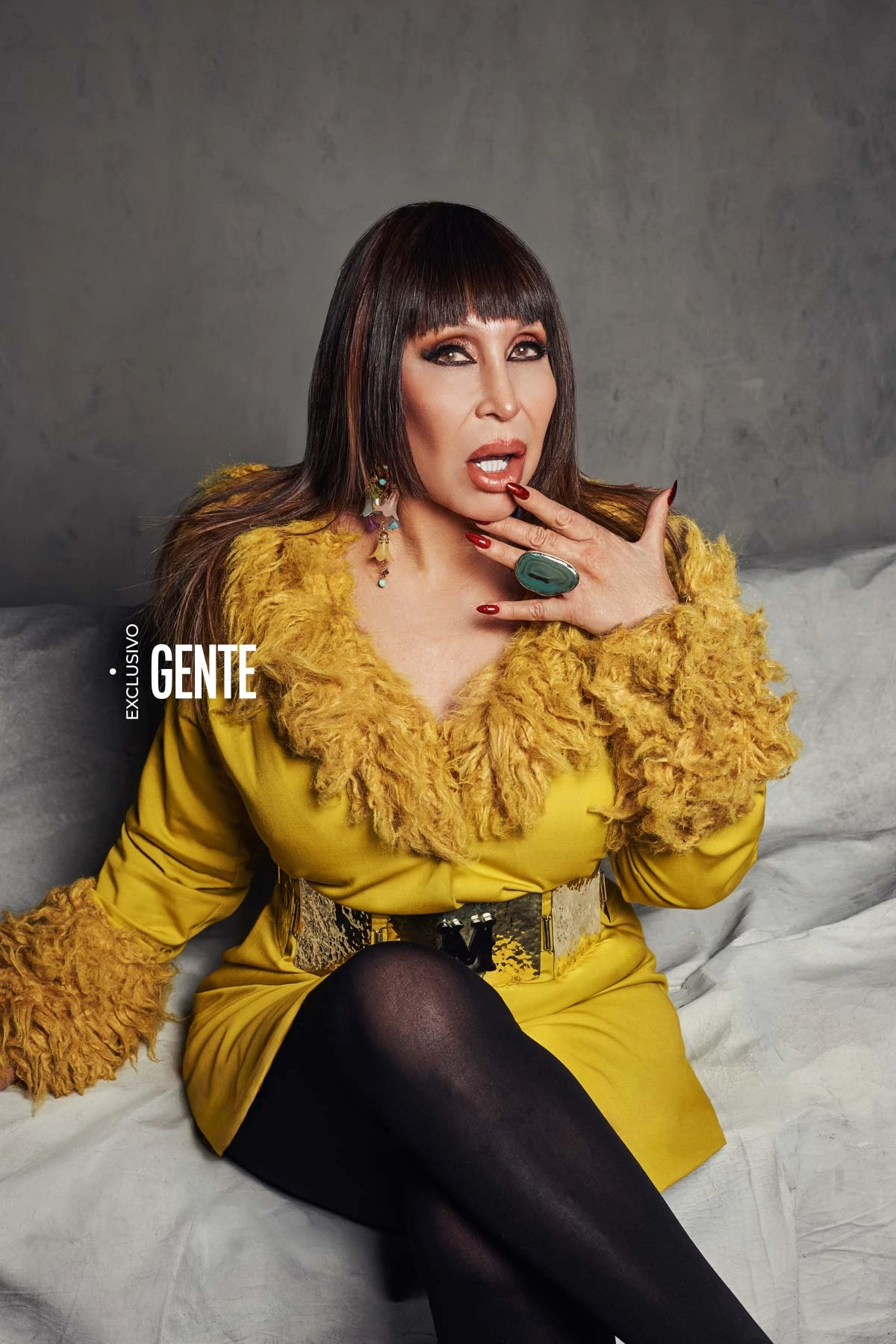 “Creo que esta historia de mi vida de cómo debuto en el teatro no está romantizada, pero es un poquitito diferente. El mismo día que llegué debuté y eso fue muy fuerte”.