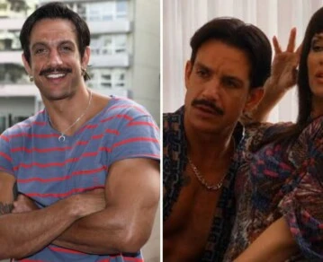 Quién es Joaquín Ferreira el actor que interpreta a Luis Vadalá en la serie de Moria Casán