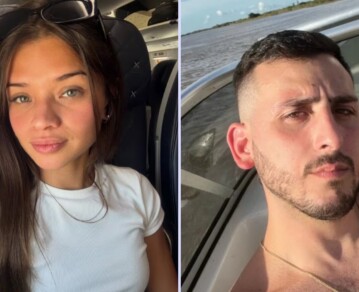 Se conoció la primera foto de Victoria Cantero detenida, la joven acusada de matar a su novio en Chaco