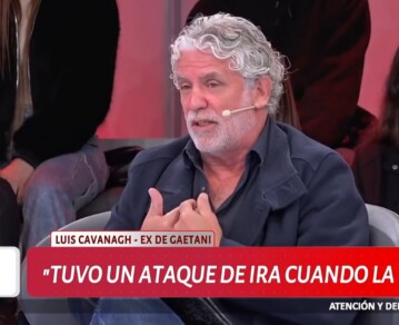 Rompió el silencio Luis Cavanagh tras ser denunciado por Romina Gaetani: "Tenía ataques de ira"