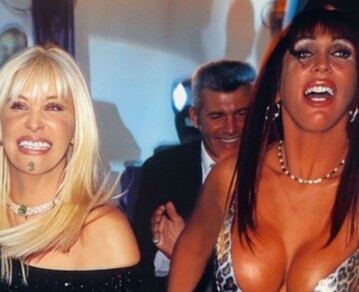 Así fue el inolvidable cumpleaños de 50 de Moria Casán: las históricas fotos que guarda el archivo de GENTE