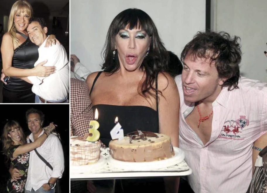 El cumpleaños 34 de Bruno, ex de Moria.