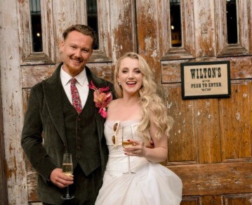 Íntima, mágica y muy "Luna Lovegood": las fotos y todos los detalles del casamiento de Evanna Lynch