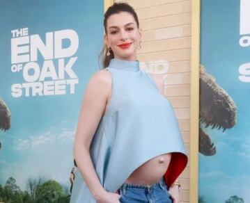 el gesto con el que Anne Hathaway frenó una insólita teoría en redes sobre su embarazo