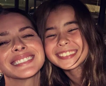 En fotos, el radical cambio de look de Rufina, la hija de la China Suárez y Nicolás Cabré