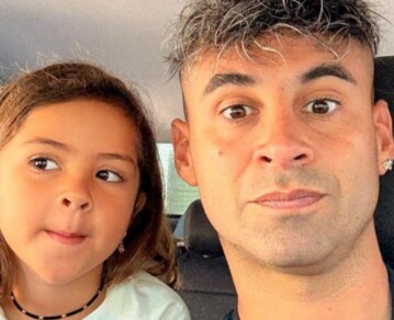 El desgarrador mensaje de Lucas Trejo para su difunta hija en el día de su cumpleaños 6: “Besos llenos de lágrimas al cielo”