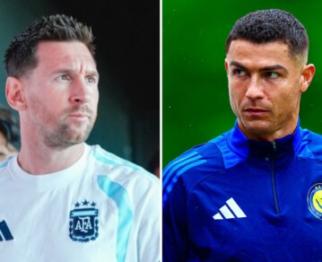El conmovedor gesto de Cristiano Ronaldo con Lionel Messi tras la muerte de su padre
