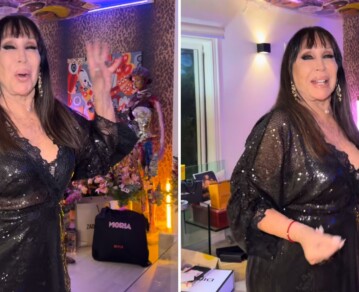 El icónico baile de Moria Casán en su cumpleaños de 80 que se hizo viral